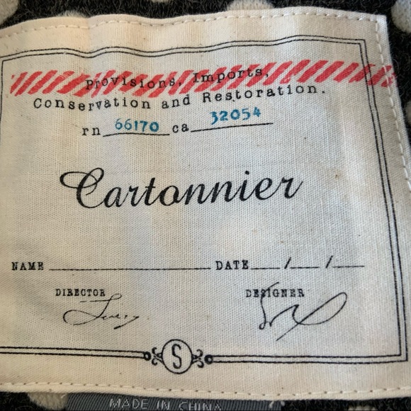 Anthropologie Cartonnier polka dot jacket - Picture 8 of 10